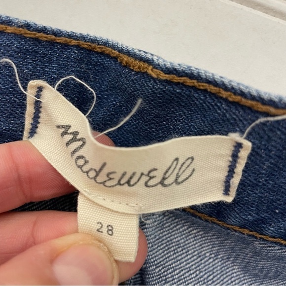 Madewell The Perfect Jean Short Embroidered Daisy Edition Womens 28 369 - Picture 6 of 9